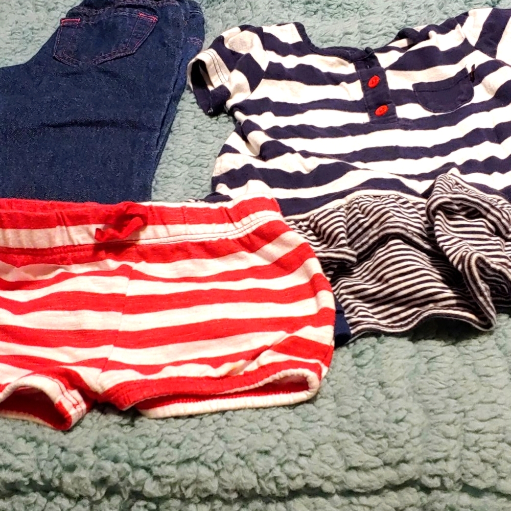 12 months red white and blue!